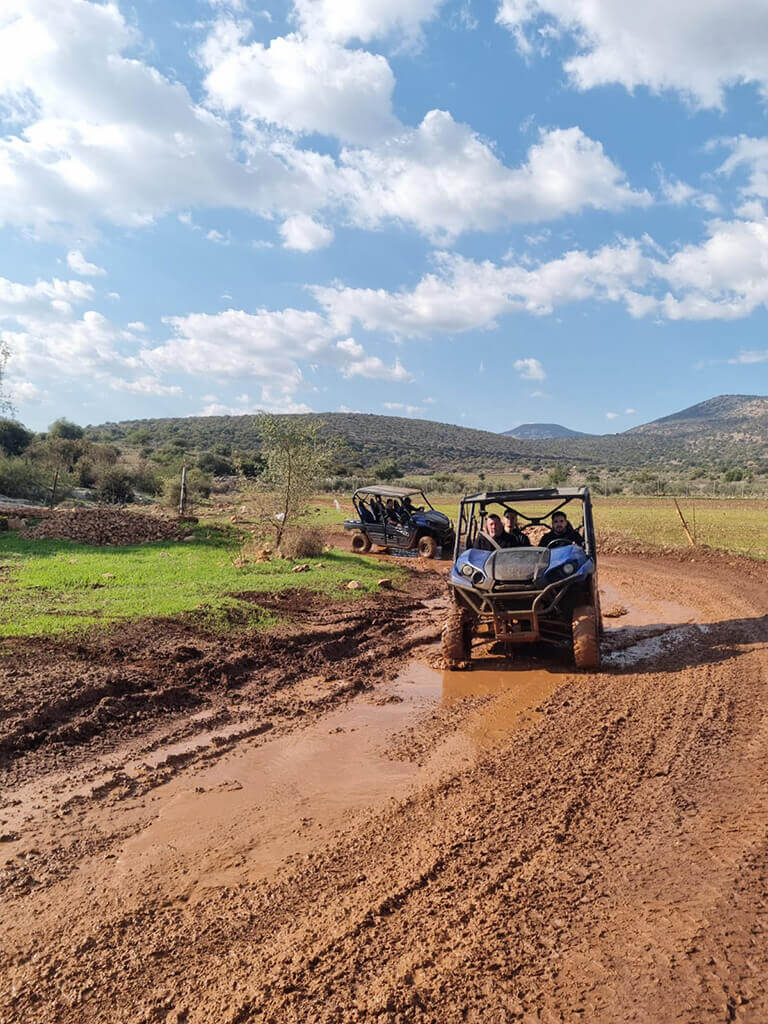 מסלול רייזרים בכנרת עם חברת שטח גלילי