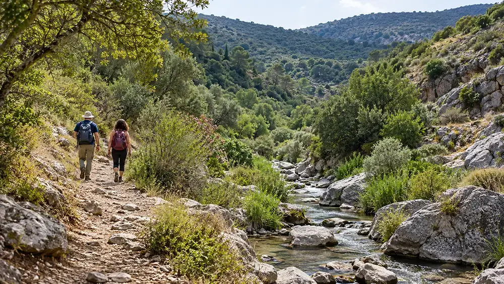 נחל צלמון תחתון מסלול